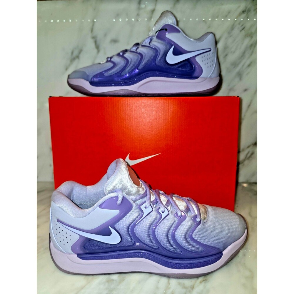 Nike KD17 Dusty Amethyst Purple Mens 10.5 FJ9487-500 NIB Kevin Durant